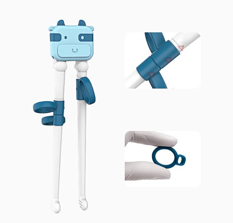 Bộ thìa và đũa tập ăn cho bé Hogokid- TD01
