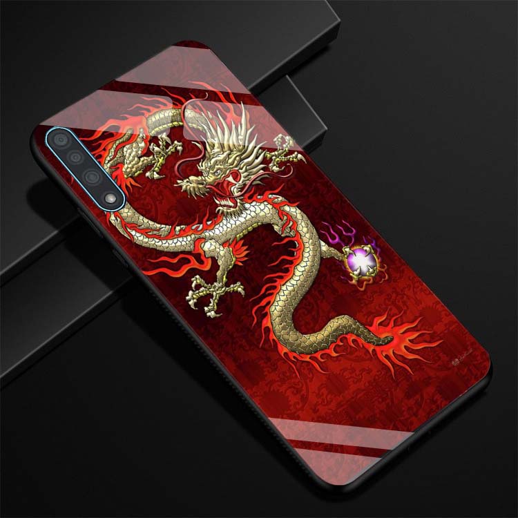 Ốp Vsmart Live Lưng kính cường lực Sáng Bóng