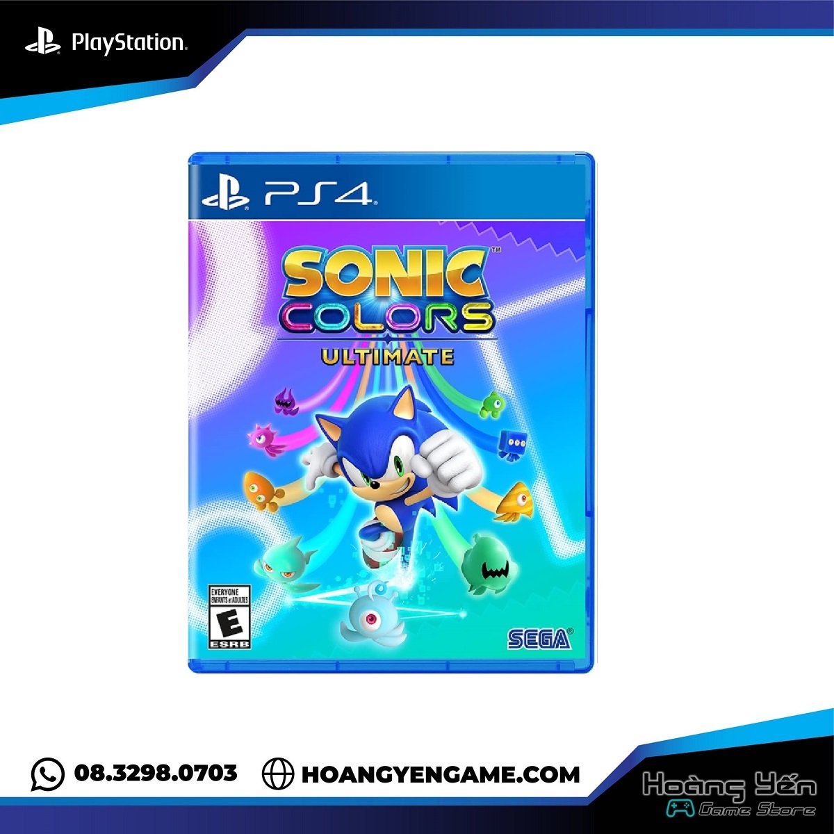 Đĩa Game Sonic Color Ultimate Ps4
