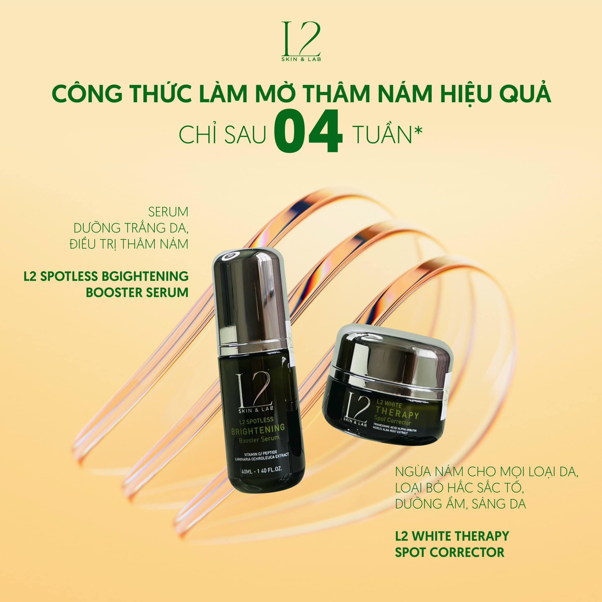 Combor kem nám - Tinh chất L2