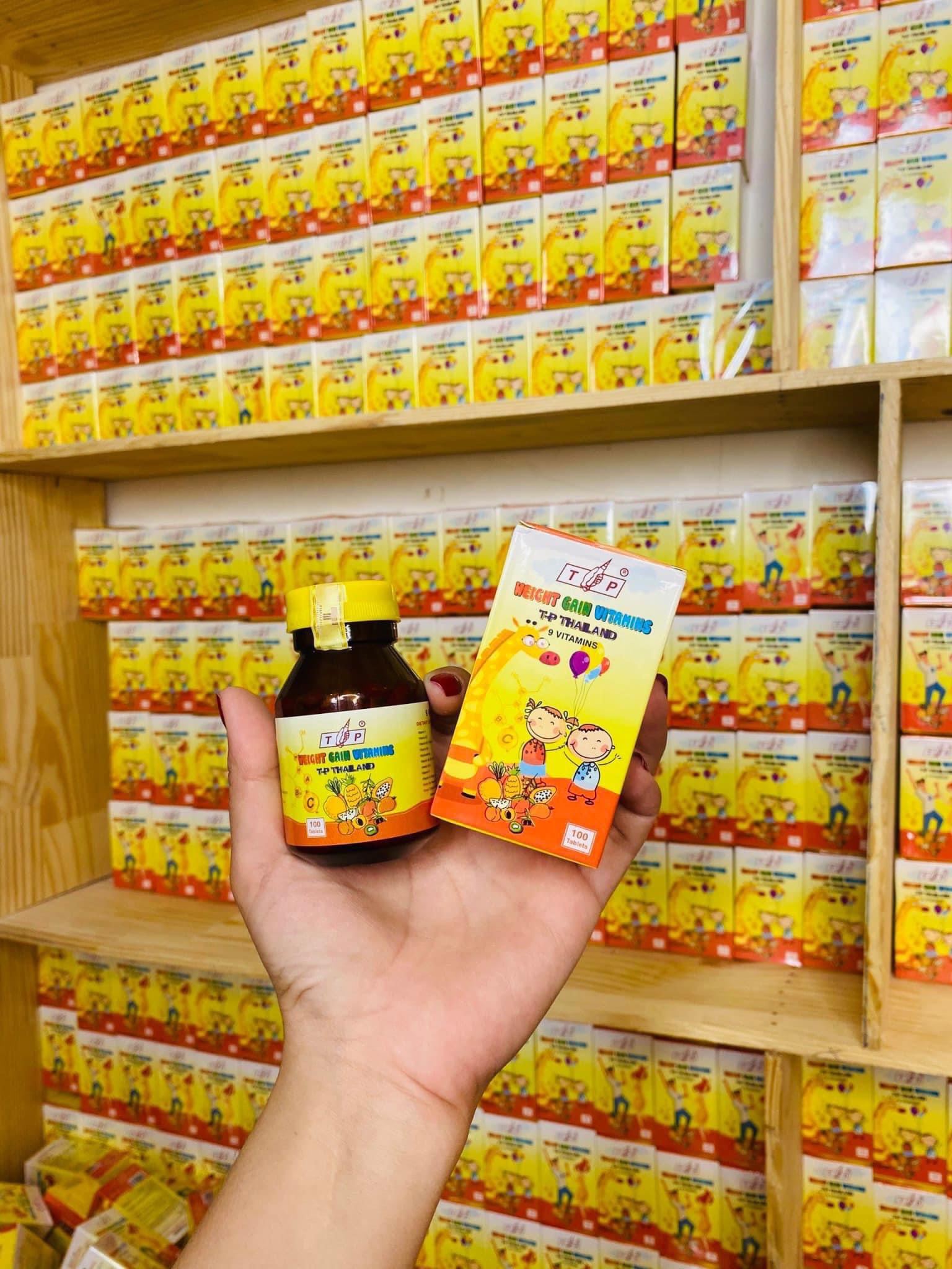 Vitamin TP Tăng Cân Thái Lan Hộp 100 Viên