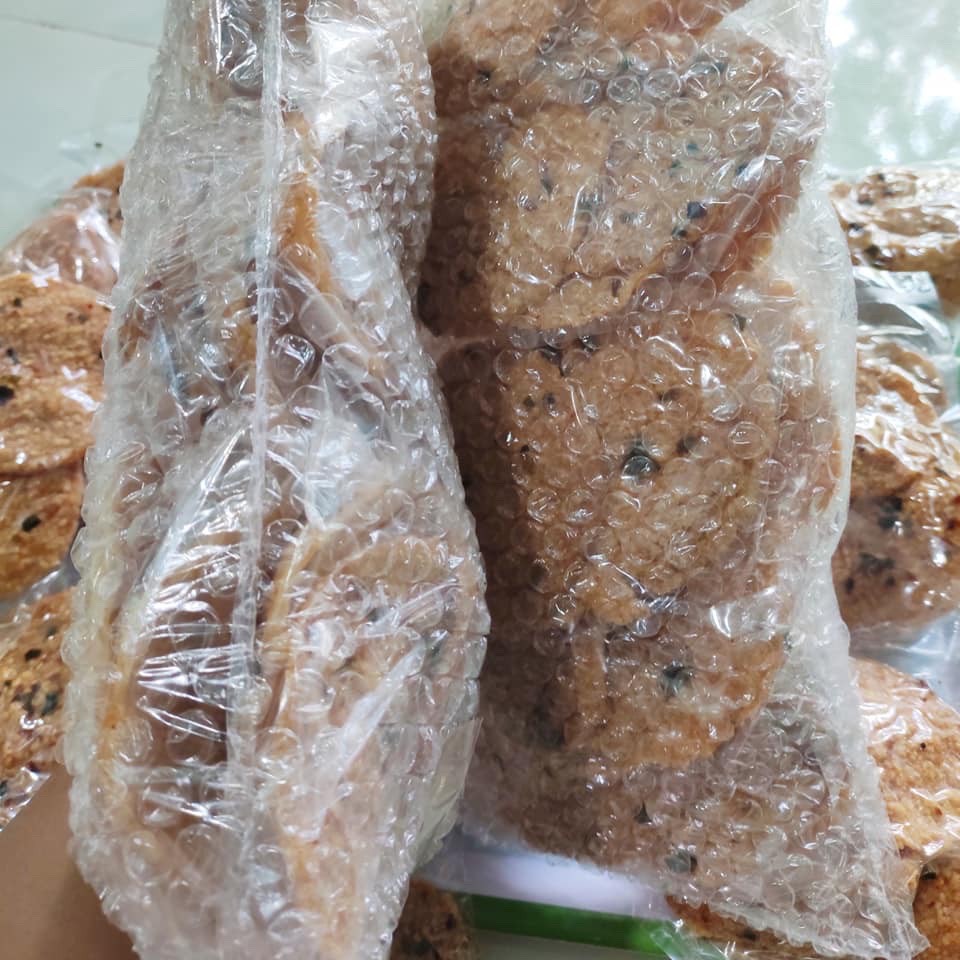 Gói 3 Miếng Cơm Cháy Cơm Chiên Mắm Hành Gói 100g