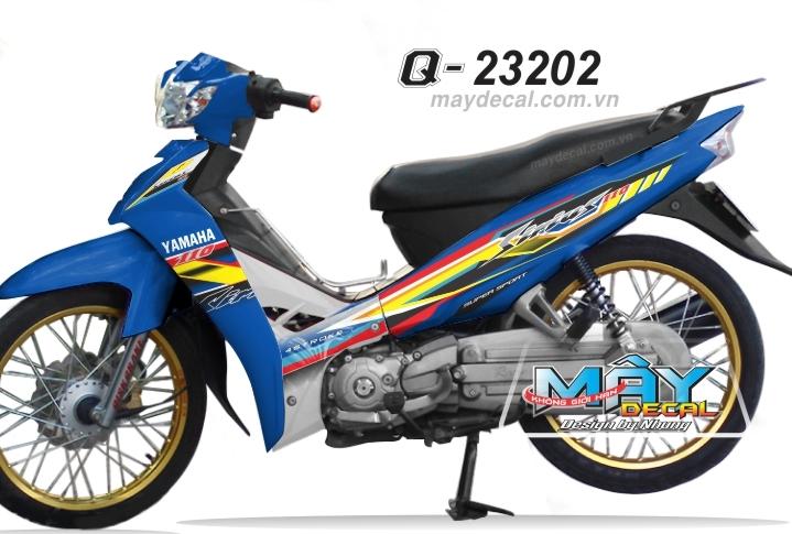 [ QUÍ KHÁCH VUI LÒNG MANG TEM RA TIỆM CHO THỢ DÁN] TEM RỜI sirius dán xe xanh gp