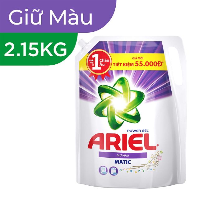 Túi Nước Giặt Ariel 2,4L