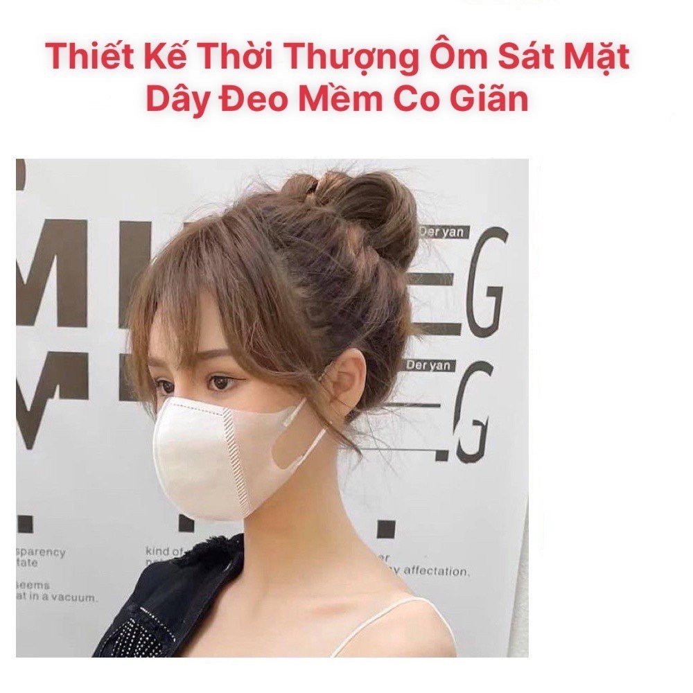 Thùng 100 chiếc ( 10 túi ) khẩu trang 5d Thịnh Phát 3 lớp kháng khuẩn
