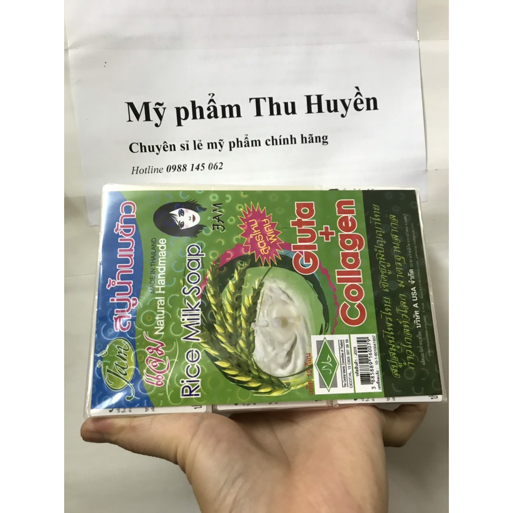 Xà bông gạo, sữa dê Thái Lan DYNARY 100gr