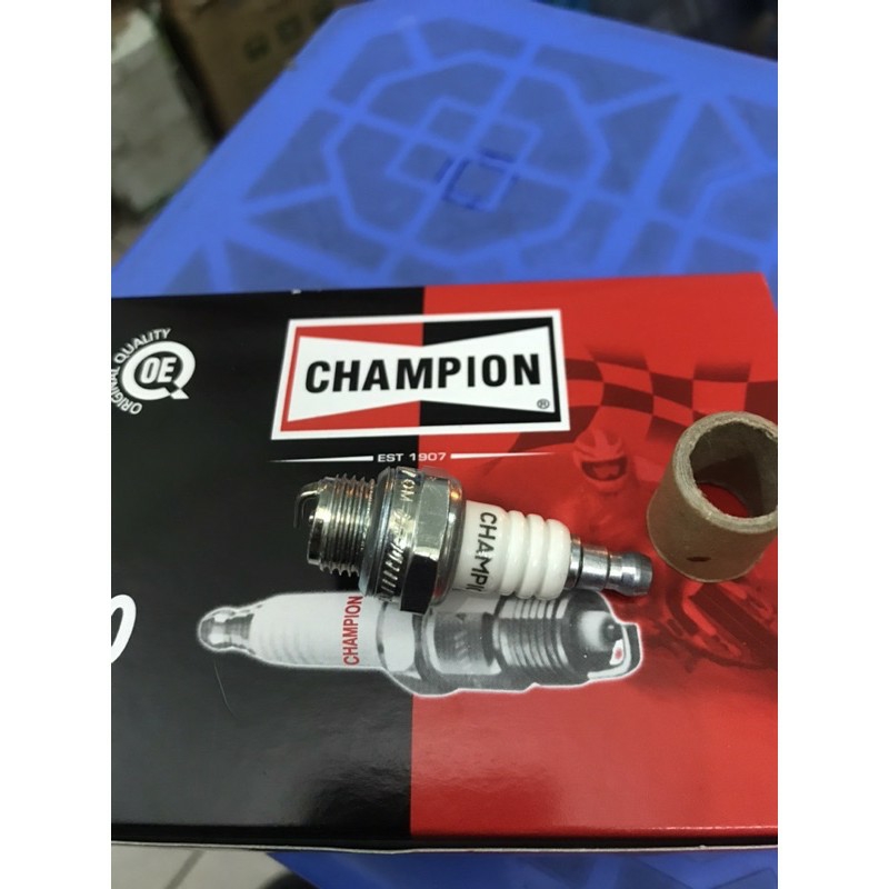 [HCM][ Hàng Mỹ chính hãng] Bugi buri máy cắt cỏ / cưa xích 2 thì Champion