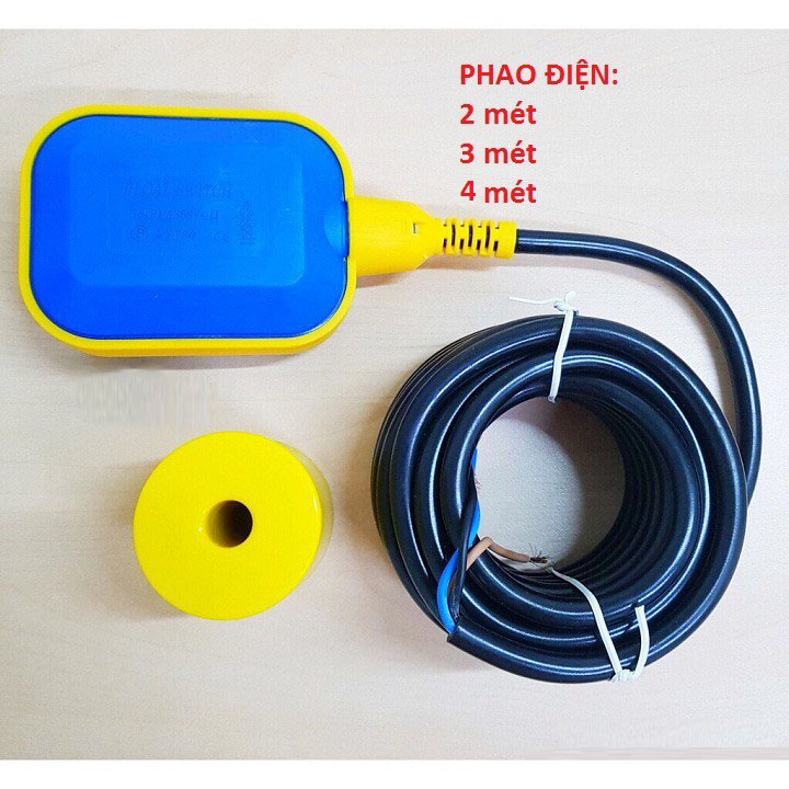 [HCM]Phao Điện Bơm Nước Chống Cạn Chống Tràn 2m 3m 4m