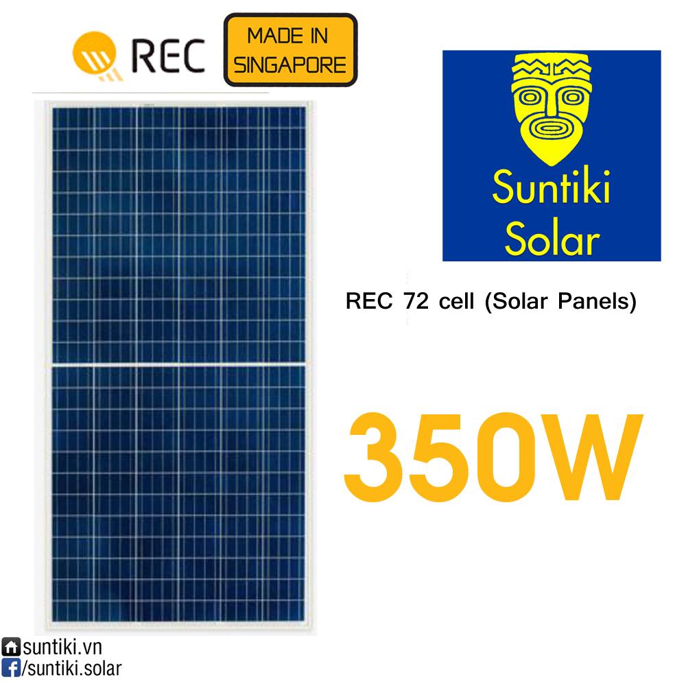 Tấm pin năng lượng mặt trời REC (Solar Panels)  350W (01 ĐẾN 10 TẤM)