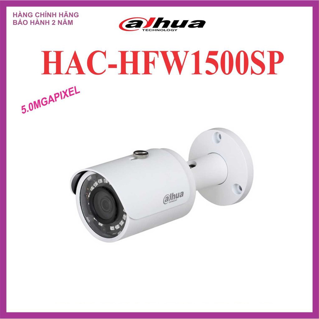 CAMERA HDCVI  DAHUA 5MP  DH-HAC-HFW1500SP