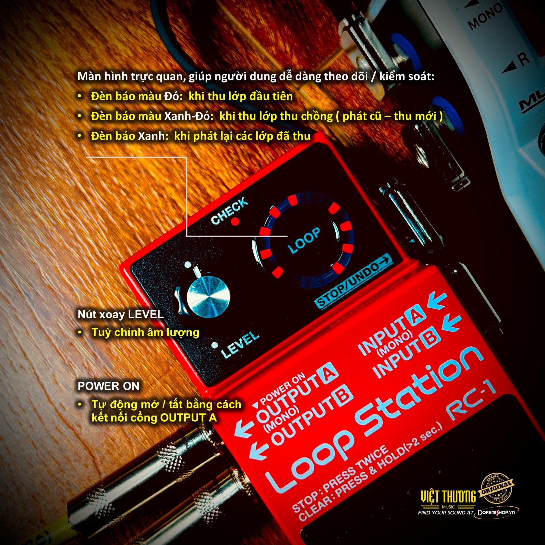 BOSS LOOPER Pedal RC-1