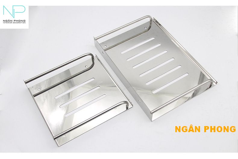 [HCM]KỆ PHÒNG TẮM INOX 201-SÓ 2