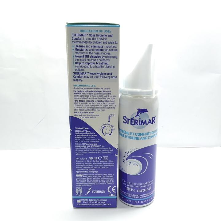 Sterimar xịt muối biển Pháp cho người lớn