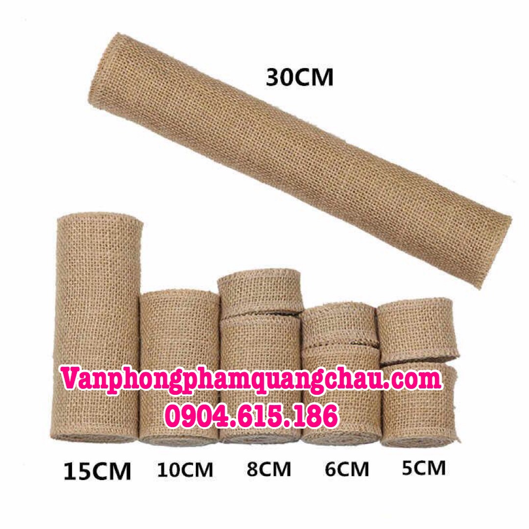 Vải bố bản rộng 30cm, dài 01 mét - hàng đẹp