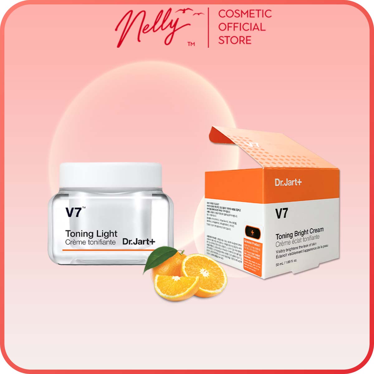 Kem Dưỡng Trắng Da V7 Toning Light Dr.Jart+ 50mL - fullsize