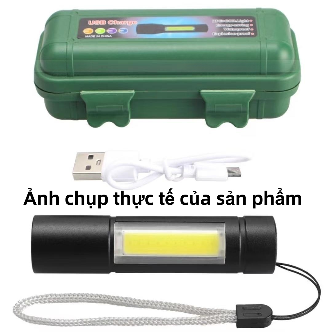 Đèn Pin mini Siêu Sáng Cao Cấp Có Zoom