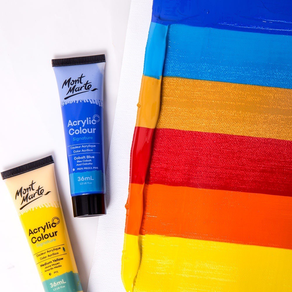 (P1) Mont Marte Acrylic Color in 75ml Tube