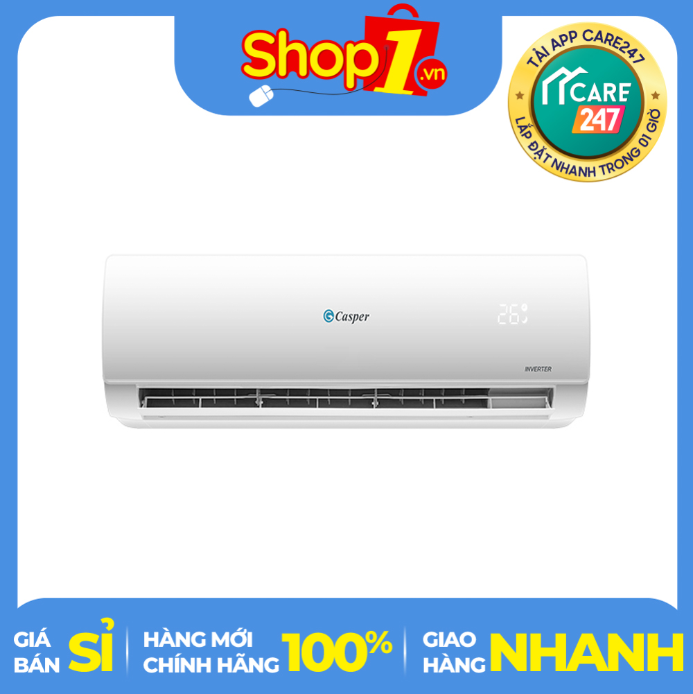 Máy lạnh Casper inverter 1 chiều 9000 BTU MC-09IS33