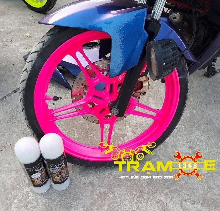 SƠN SAMURAI SƠN XỊT MÀU HỒNG HUỲNH QUANG 53