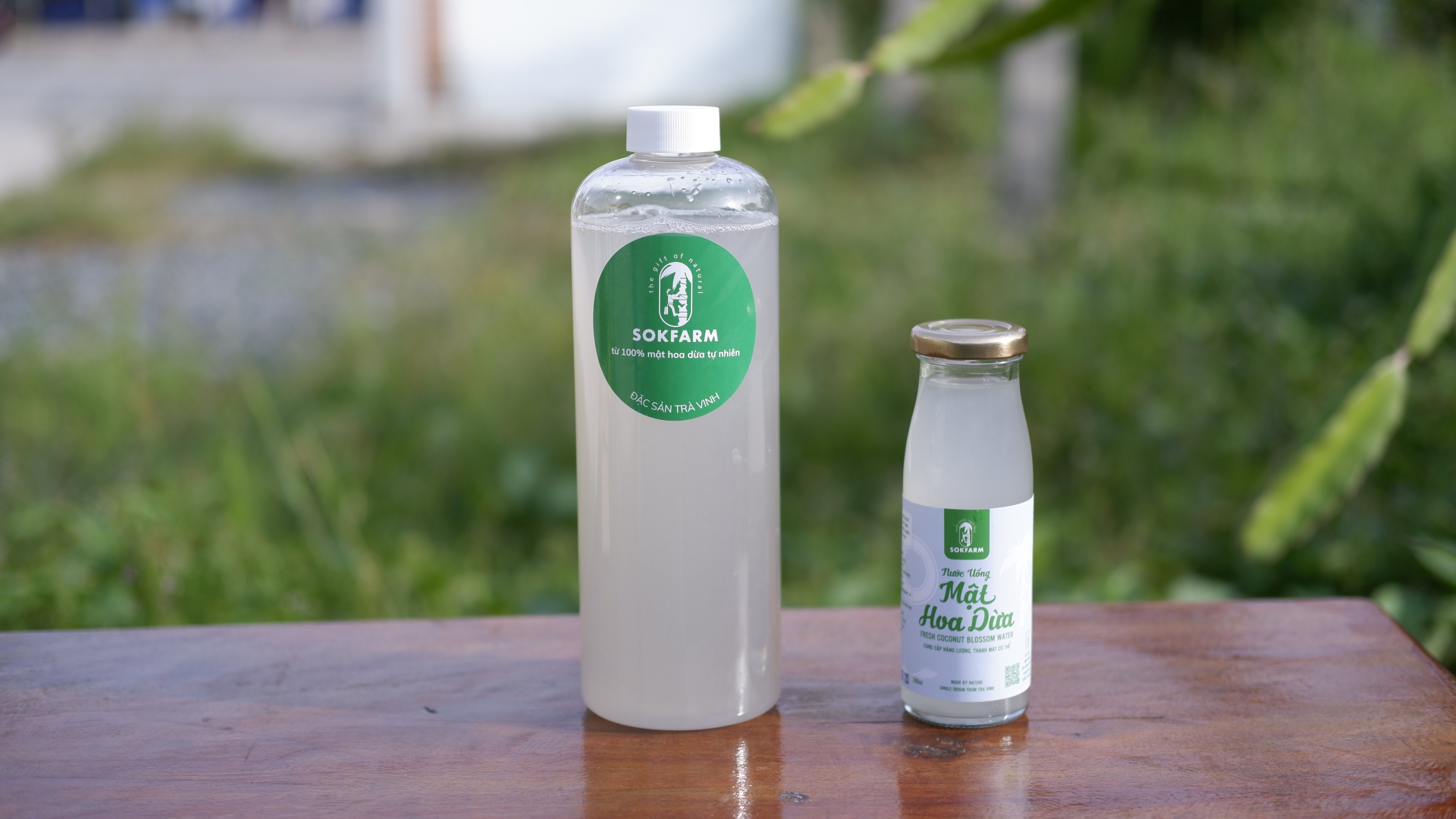[HCM]Nước mật hoa dừa Sokfarm ( 200ml/1 Chai )