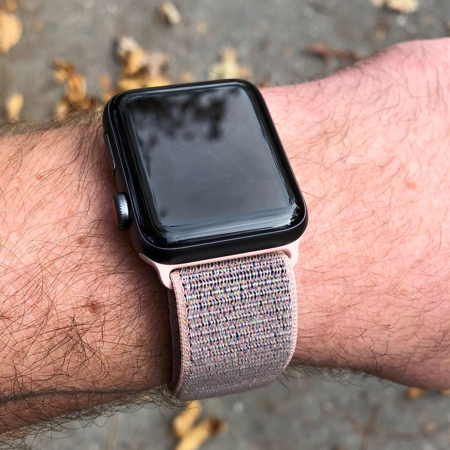 Dây Nylon Apple Watch Sport Loop Pink Sand ( không kèm mặt đồng hồ )