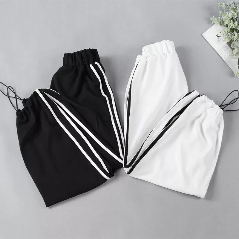 quần jogger nữ có bo dây rút chất vải siêu mịn