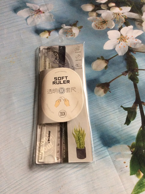 [HOT] Bộ thước kẻ DẺO, Bộ eke DẺO 1520, đo độ [VPP]