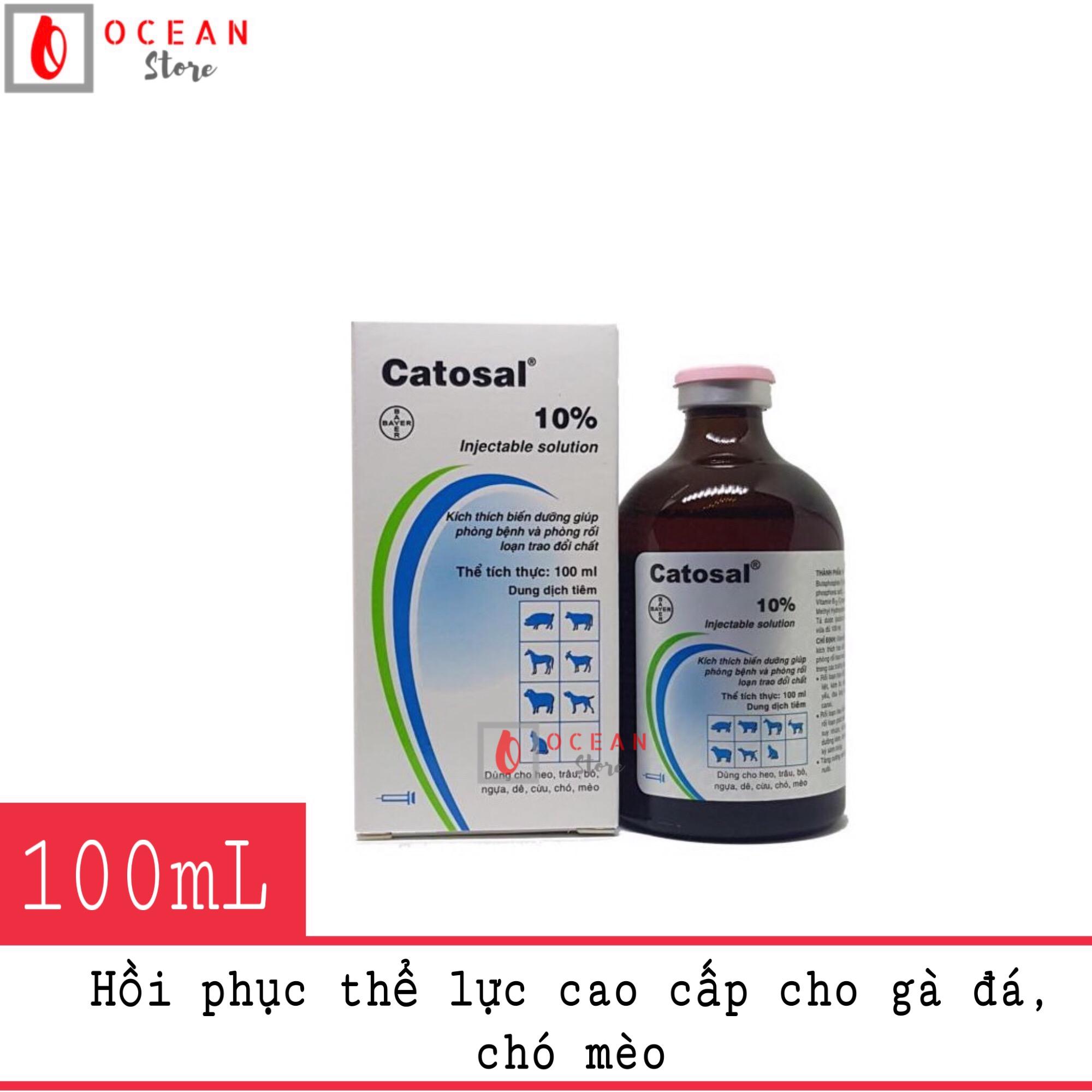 Thuốc dinh dưỡng cho gà đá, chó mèo - Bayer Catosal 10% 100ml