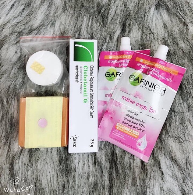 [Eva Store] Set 5 món dưỡng trắng da Thái Lan