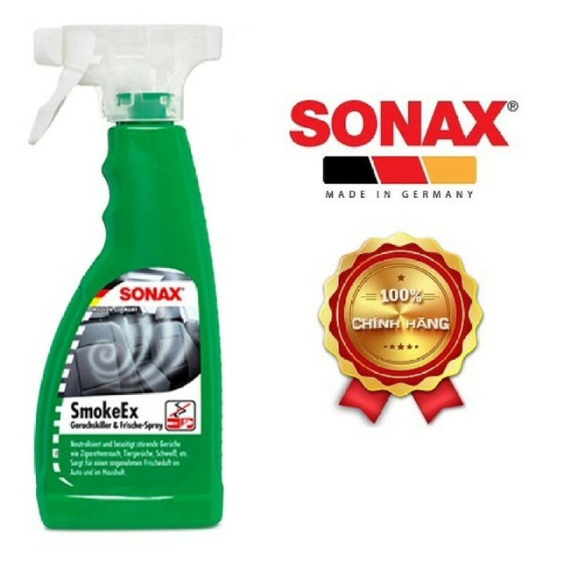 Dung dịch khử mùi nội thất xe ô tô Sonax 292241 dung tích 500ml