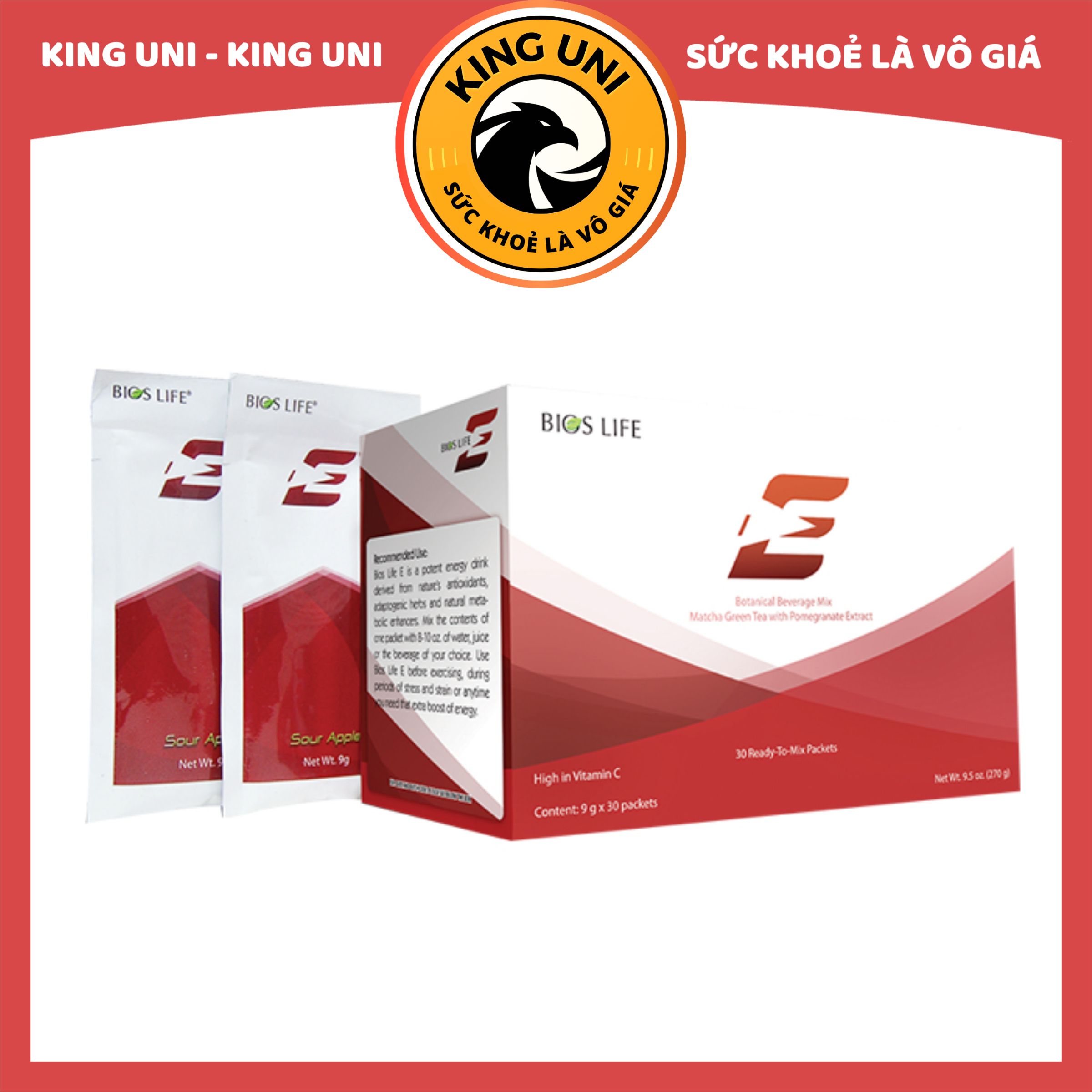 Sm.art E - Matcha táo xanh - King Uni