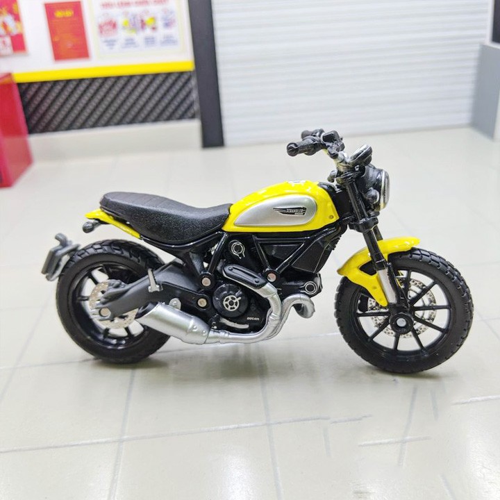 Mô hình xe Ducati Scrambler tỉ lệ 1:18