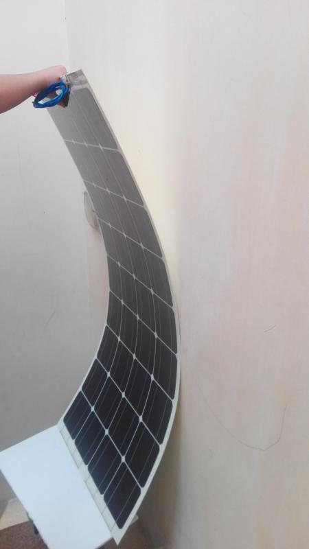 Pin mặt trời 100W mono uốn cong