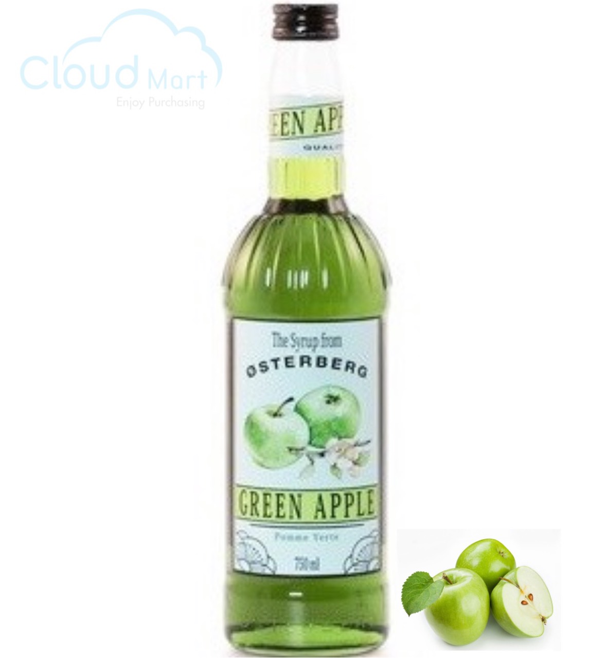 Syrup Osterberg Green Aple (Táo Xanh) 750ml