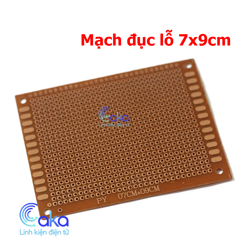 Mạch PCB đục lỗ 7x9 loại thường