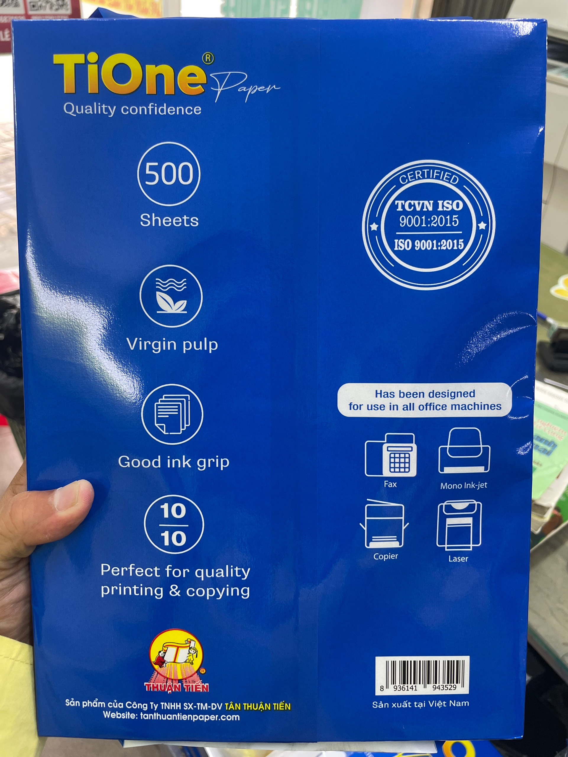 GIẤY PHOTO A4 TIONE - 65GSM, 70GSM