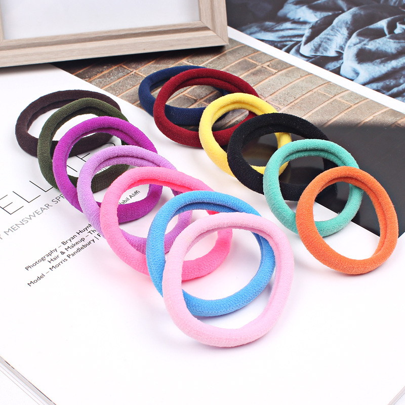 Combo 10 cột tóc thun đơn giản, bền đẹp ( co giản cực tốt cho người lớn trẻ nhỏ )