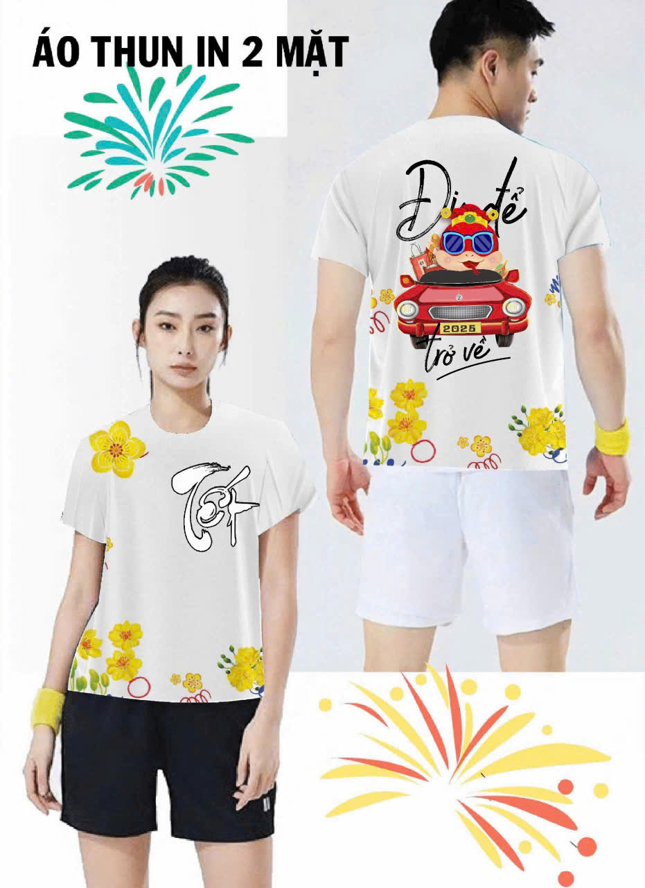 ÁO THUN TẾT 2025 THIẾT KẾ TẠI SHOP - DX3