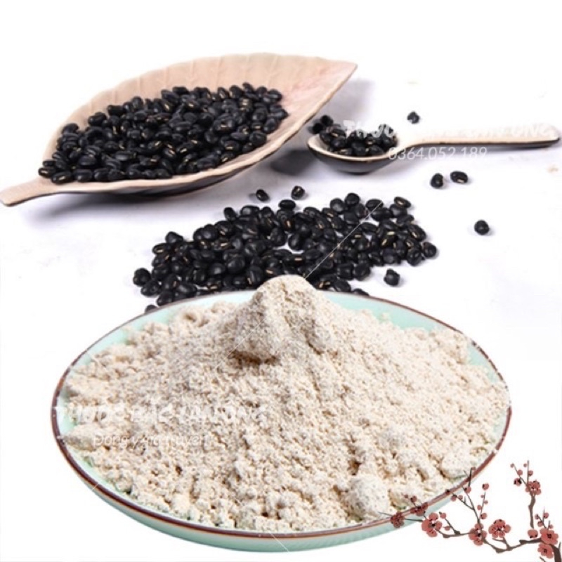 Bột đậu đen xanh lòng uống liền 500g