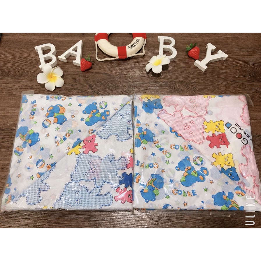 Set 10 Chiếc Tã Chéo 100% Cotton Cho Bé Sơ Sinh (hình)