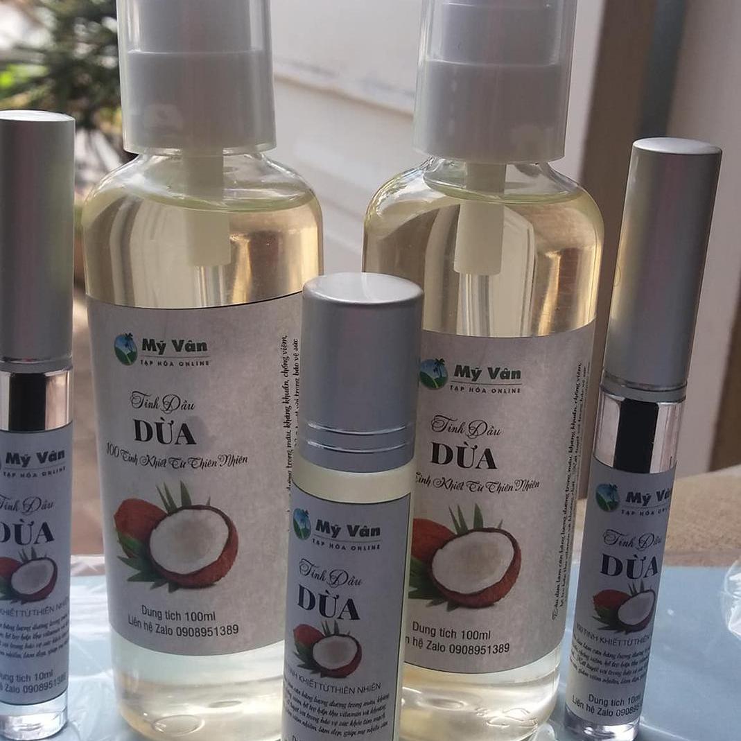 Tinh dầu dừa nguyên chất dưỡng môi - 10ml