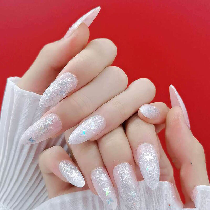 Móng thiết kế hoạ tiết bóng bẩy 🍊🍊🍊 A221