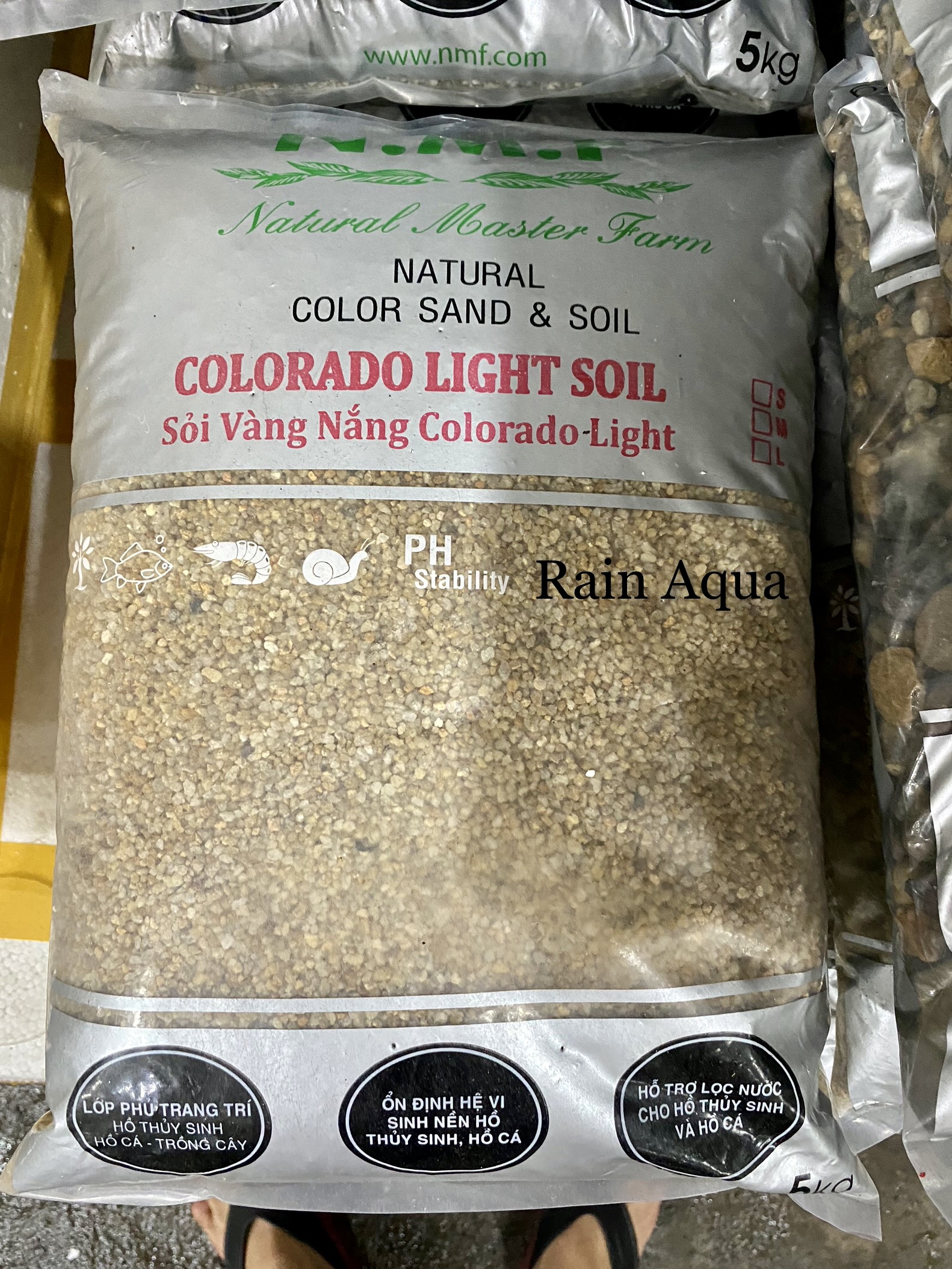 Sỏi vàng nắng colorado nhà mình farm trang trí bể cá, trang trí terrarium 500g, 1kg