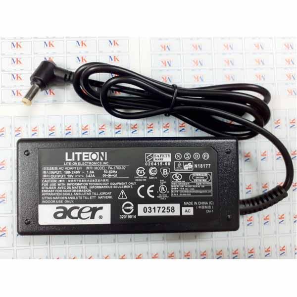 Sạc Laptop Acer 19v-3.42a