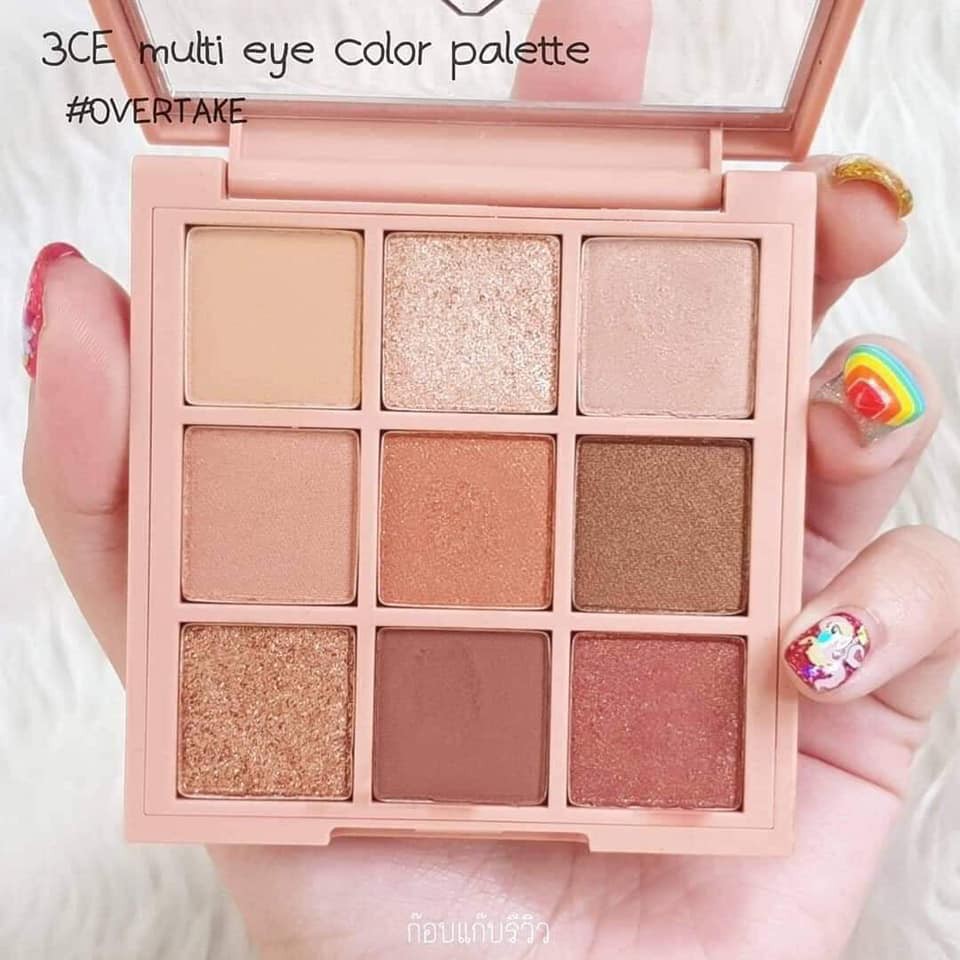 Bảng phấn mắt 3CE 9 ô over take