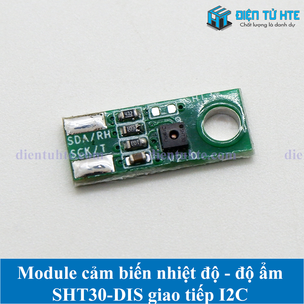 Module cảm biến nhiệt độ - độ ẩm SHT30 giao tiếp I2C kích thước nhỏ gọn