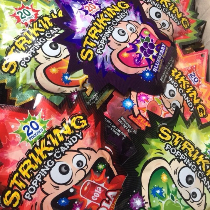 1 Bịch Kẹo nổ Popping Striking Candy - Date T7/2023