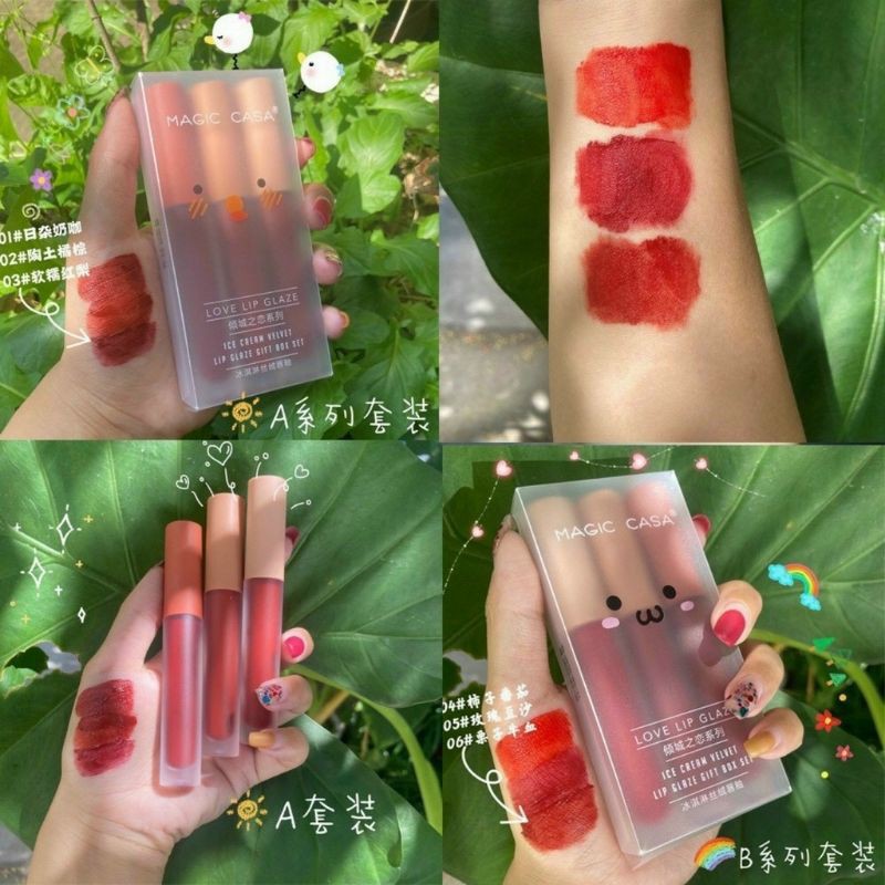 [SET A HOẶC B] SET SON 3 CÂY HERORANGE
