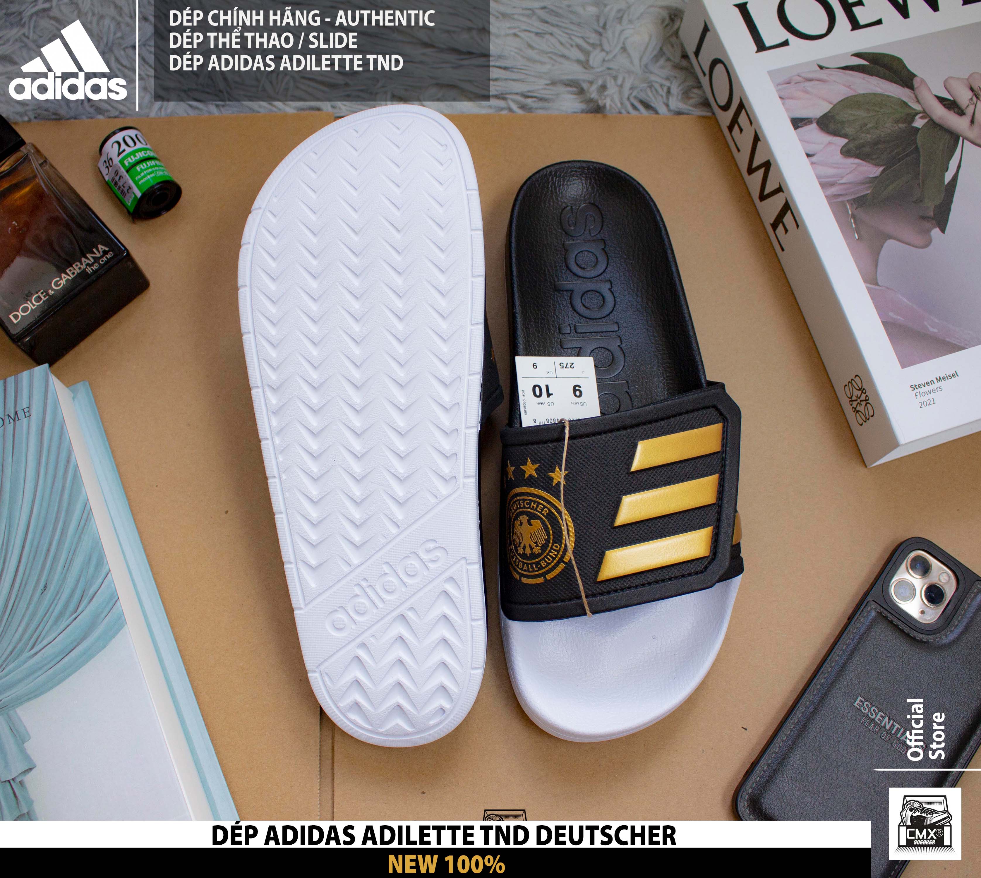 😘 [ HÀNG CHÍNH HÃNG CÓ SẴN ] Dép Adidas Adilette TND DEUTSCHER ( GX9706 ) - REAL AUTHENTIC 100%