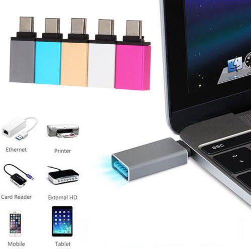 [HCM]Đầu chuyển đổi OTG từ cổng Micro/Type-C ra cổng USB 3.0 - VL